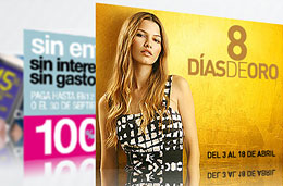 Los 8 días de Oro en El Corte Inglés llegan a su fin con descuentos y ofertas especiales en una amplia selección de artículos, válido hasta 18-Abril-2010