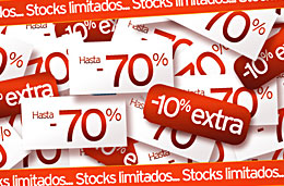 Codigo promocional La Redoute de un 10% de descuento adicional sobre los artículos ya rebajados un 70%