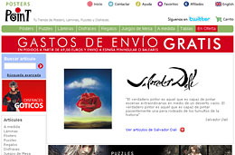 Codigos promocionales y codigos descuento en Posters Point