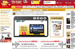 Fnac - Gastos de envío gratis en Cine y en Libros para compras superiores a 40€ y 25€  respectivamente codigo promocional oferta descuento