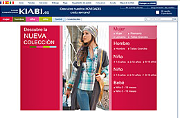 Kiabi - 2 códigos promocionales de descuento 15€ y 20€ para compras superiores a 40€ y 55€ respectivamente, válidos hasta 23-Enero-2009