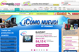 Pixmania - Más ofertas y precios con descuento en su nueva sección \'¡Como Nuevo!\' con productos de ocasión