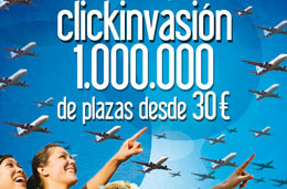 Ofertas de vuelos clickair desde 30 euros