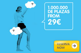 Nuevo especial de chollos en Vueling con otro millón de plazas para viajar desde 29€