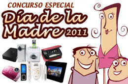 Participa en nuestro Concurso Día de la Madre 2011 y consigue uno de los 8 regalos patrocinados por Pixmania