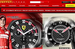 Vale promocional Tienda Ferrari, 15% descuento