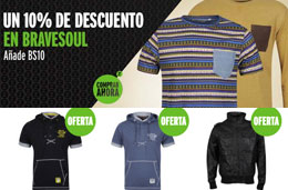 Codigo descuento de Zavvi para tener un 10% en ropa de Brave Soul