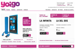 Promociones y descuentos de Yoigo