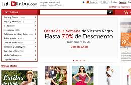 Codigos descuento de Light in the Box
