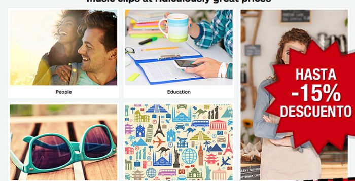Códigos promocionales de iStockPhoto con descuentos del 8% y 12% en la compra de créditos y 15%