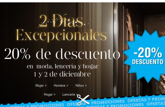 Rebajas en Mark's & Spencer con un descuento del 20% en hogar, moda y lencería