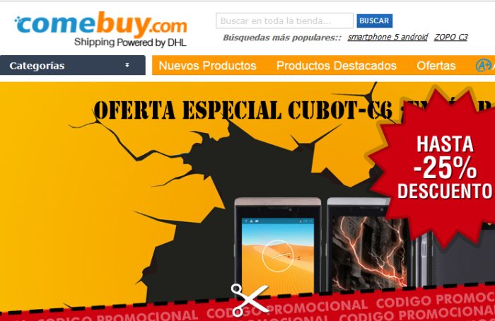 Códigos promocionales Comebuy de hasta 25€