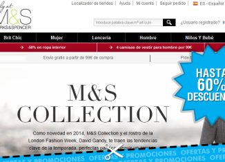 Descuentos en Marks and Spencer de hasta un 60%