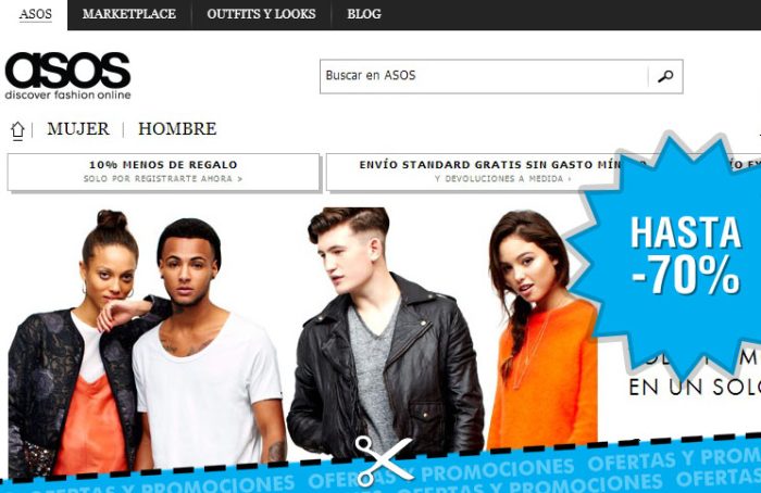 Llegan las rebajas a la tienda online de moda Asos con descuentazos de hasta el 70%