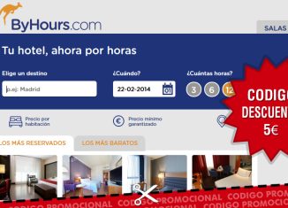 Código descuento ByHours de 5€