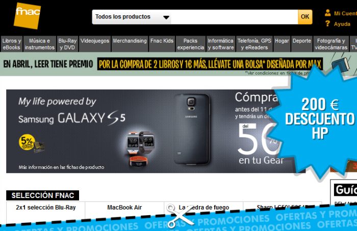 Hasta 200 € de descuento en ordenadores HP