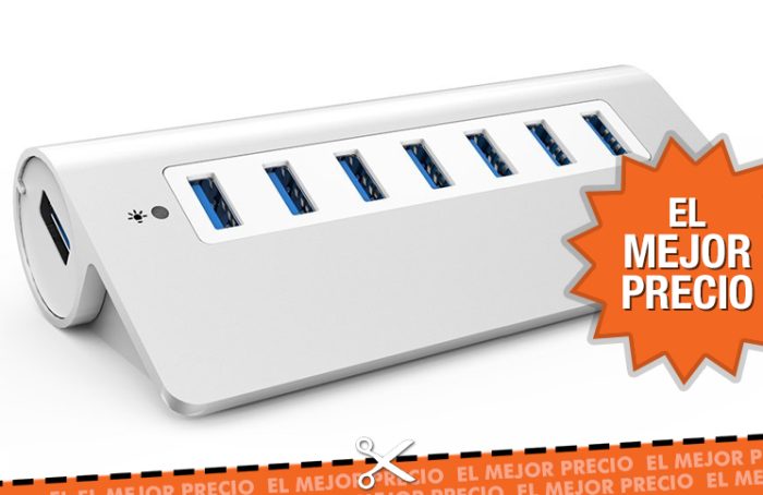 Mejor precio para el Hub USB de 7 puertos Aukey