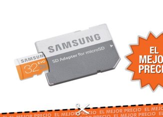 Oferta tarjeta de memoria micro SD con adaptador de 32GB al mejor precio
