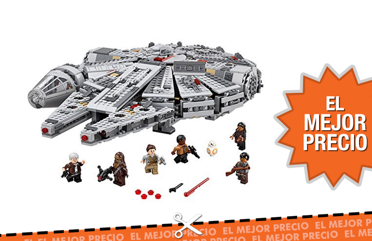 Oferta Halcón Milenario de LEGO al mejor precio